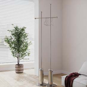 现代落地衣架3D模型下载